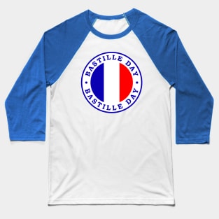 Bastille Day Baseball T-Shirt